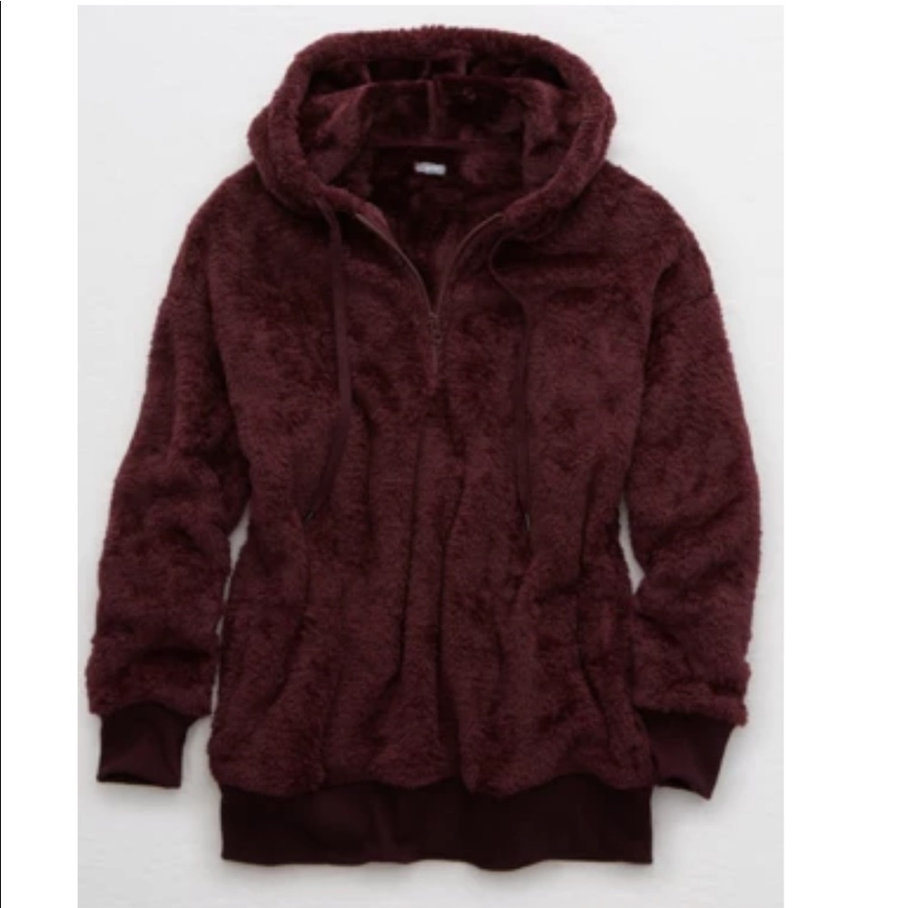 Sherpa hoodie